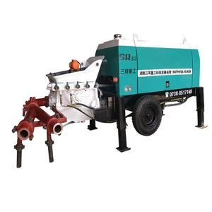 Maquina de proyección de hormigón
